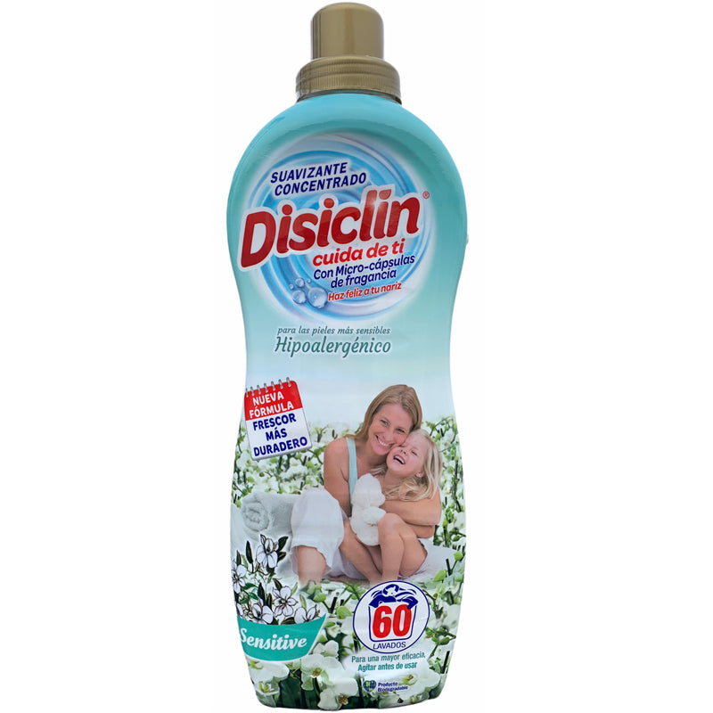 Disiclin Concentrated Fabric Softener 60 Wash 1.3L - Hypoallergenic - costadelsouthport.com